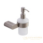 дозатор для жидкого мыла cezares stylus-sois-v-in, 200 мл, нержавеющая сталь