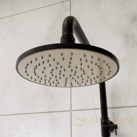 душевая система rgw shower panels 51140131-04 sp-31b, черный матовый
