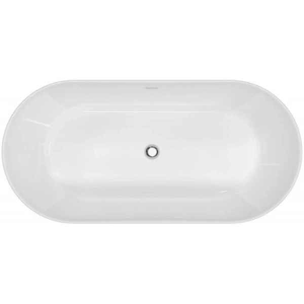 акриловая ванна belbagno bb306-1585 158,5x74,5 см, белый
