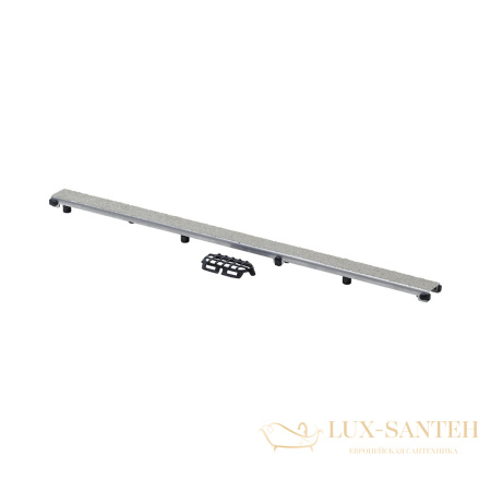 решетка для душевого лотка из прозрачного/светло-серого viega advantix visign er14 модель 4982.81 стекла 1000 мм 737535