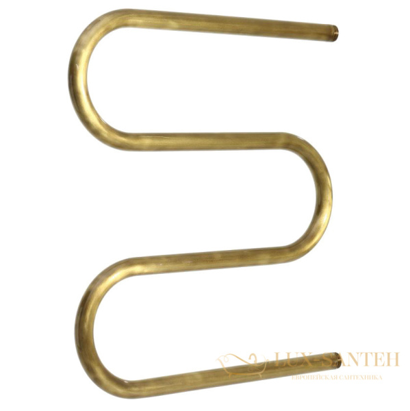 полотенцесушитель ника simple м-обр. 60/60 без полки, цвет бронза