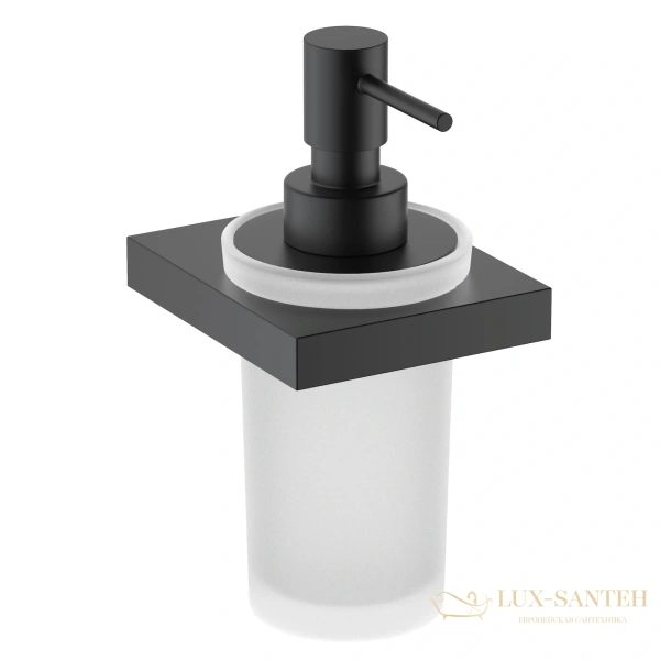 дозатор timo petruma 15239/03, черный матовый