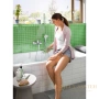 смеситель для ванны hansgrohe novus loop 71340000, хром