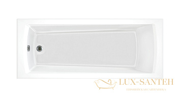 ванна прямоугольная cersanit nature 150x70, 64243, цвет белый