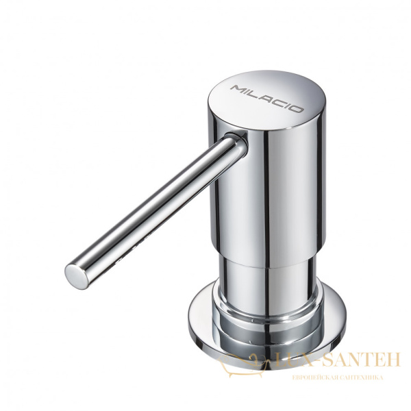 дозатор для жидкого мыла встраиваемый milacio mcu.934.cr, хром