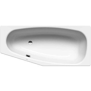 стальная ванна kaldewei mini 224800013001 832 l 157х75 см с покрытием easy-clean, альпийский белый 