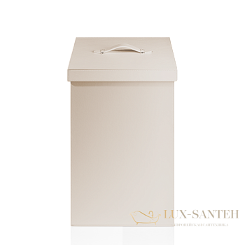 корзина для белья с крышкой decor walther brownie wb, 0924747, бежевый