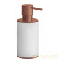 дозатор gessi 316 accessories 54737.708 настольный, copper brushed pvd/белый