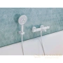 душевая лейка hansgrohe raindance select s 26531700 ecosmart, матовая белая
