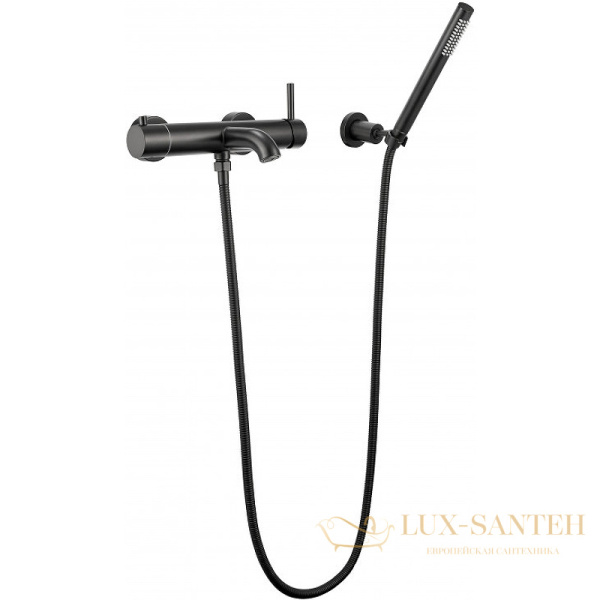 смеситель milacio ultra mcu.350.mb для душа, черный матовый