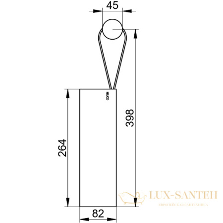 стеклоочиститель keuco, 04959380000, серый