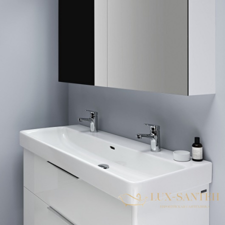 тумба под раковину laufen base 4.0241.2.110.261.1 930х391 мм, белый глянцевый