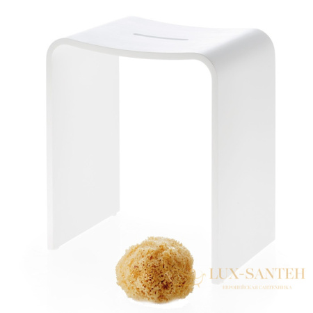 табурет decor walther stone stool 0974750 для душа, белый