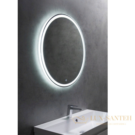 зеркало belbagno spc spc-rng-700-led-tch 70 см с подсветкой, с сенсорным выключателем