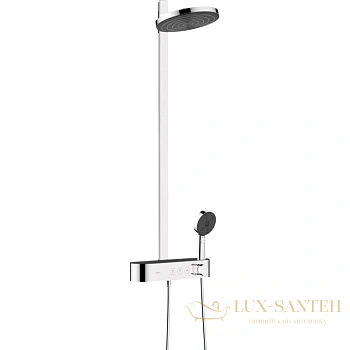 душевая система hansgrohe pulsify s showerpipe 260 2jet термостатическая showertablet select 400 24240000, хром