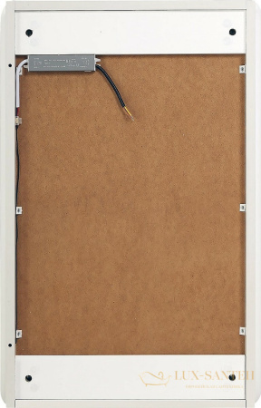 зеркальный шкаф belbagno marino spc-mar-600/800-1a-led-tch 60 см с подсветкой, белый