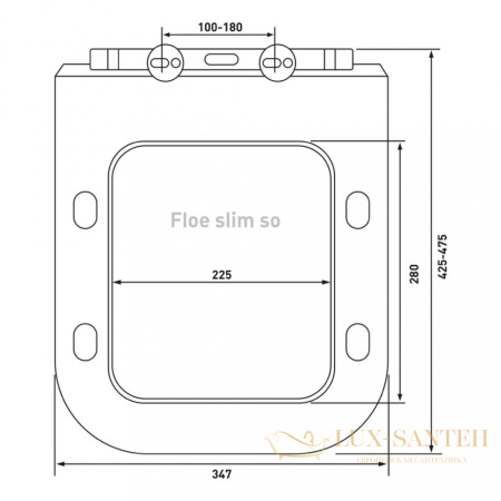 комплект berges  043275: подвесной унитаз floe с системой инсталляции novum 525 и панелью смыва, черный матовый