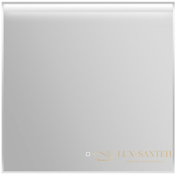 зеркало belbagno spc spc-uno-800-800-tch 80 см с подсветкой, с сенсорным выключателем, хром