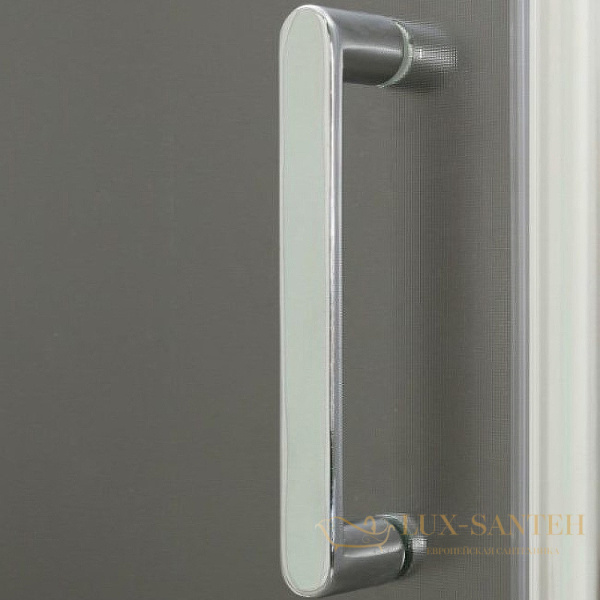 душевая дверь belbagno unique unique-bf-1-120/135-m-cr 135 см профиль хром, стекло матовое