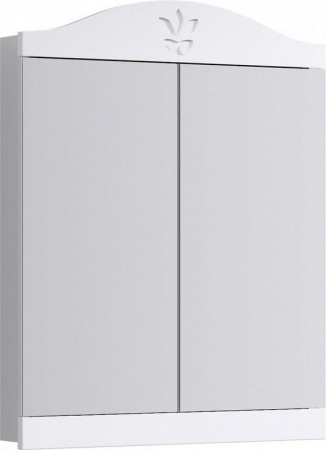 зеркало-шкаф aqwella франческа-65, fr0406, цвет белый