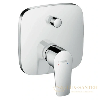 смеситель для ванны hansgrohe talis e, хром