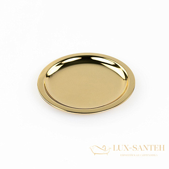 мыльница металлическая stil haus hashi hs09ap(16) настольная, золото
