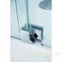 душевой уголок cezares slider-ah-1 slider-ah-1-100-90/100-c-cr 90-100x99,5 см, стекло прозрачное