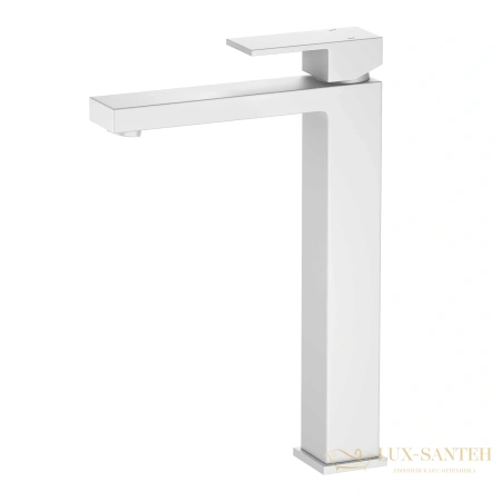 смеситель для раковины timo saona 3011/16f, белый матовый