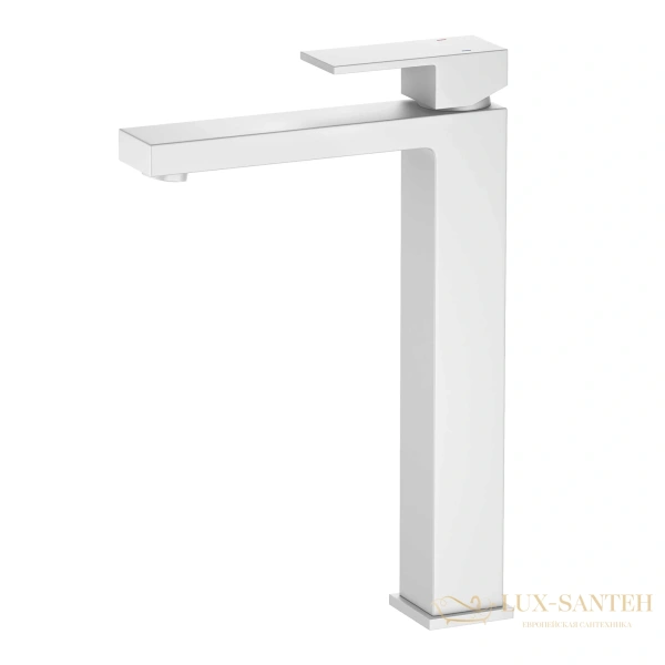 смеситель для раковины timo saona 3011/16f, белый матовый