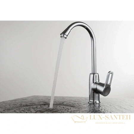 смеситель d&k rhein.paulinus da1352401 для кухни, хром