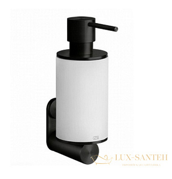 дозатор gessi 316 accessories 54713.299 подвесной, black xl/белый