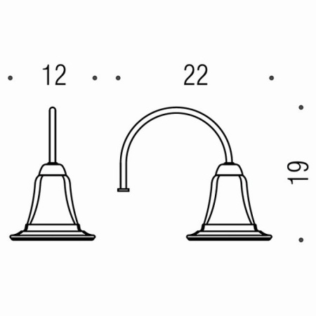светильник colombo design portofino b1305, хром