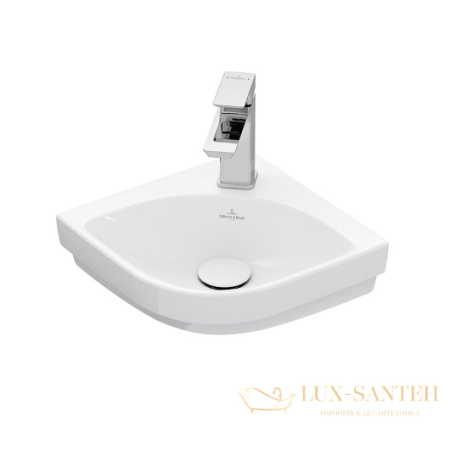 раковина villeroy & boch subway 3.0 43714601 320х320 мм, белый