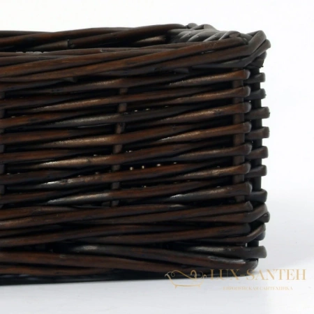 плетеная корзина wasserkraft neime wb-190-m, темно-коричневый