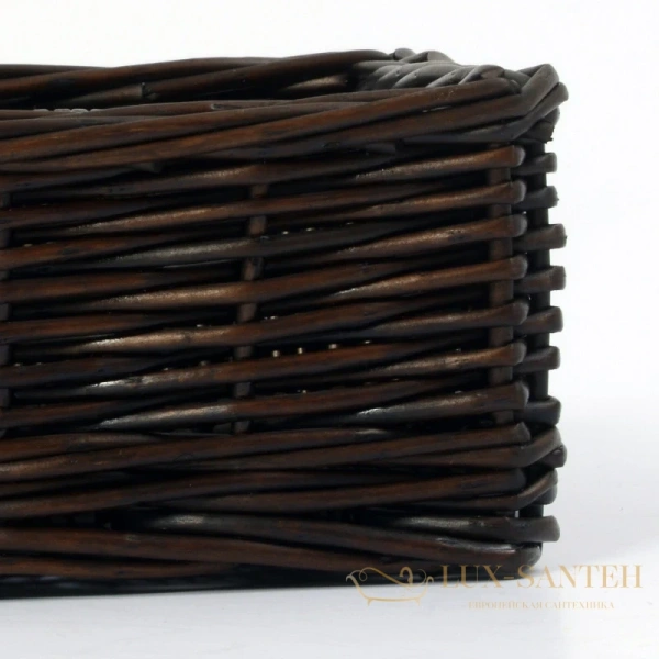 плетеная корзина wasserkraft neime wb-190-m, темно-коричневый