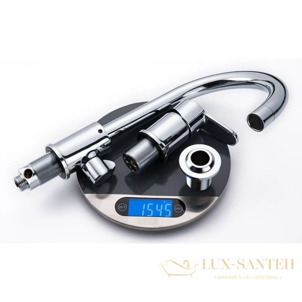 смеситель d&k rhein.marx da1394901 на борт ванны, хром