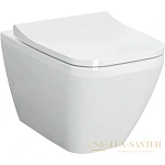 Подвесной безободковый унитаз Vitra Integra Square, 7082B003-0075, цвет белый