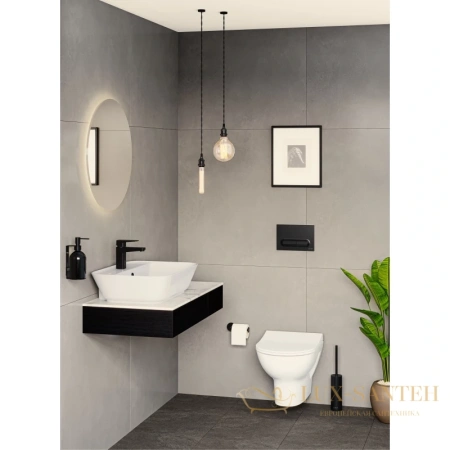 подвесной безободковый унитаз vitra zentrum 5795b003-6077 с сиденьем микролифт, белый