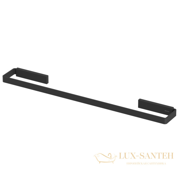 полотенцедержатель 600 мм. whitecross cubo cu2452bl, черный мат
