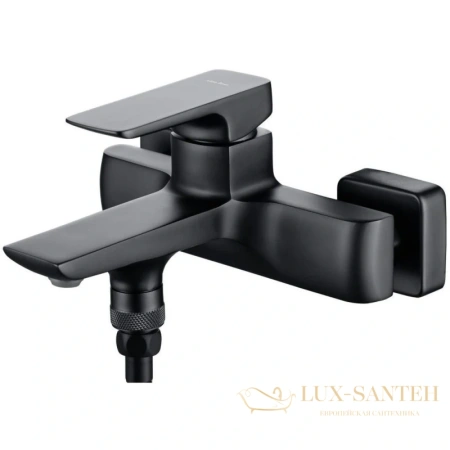 смеситель allen brau infinity 5.21006-31 для ванны, черный матовый