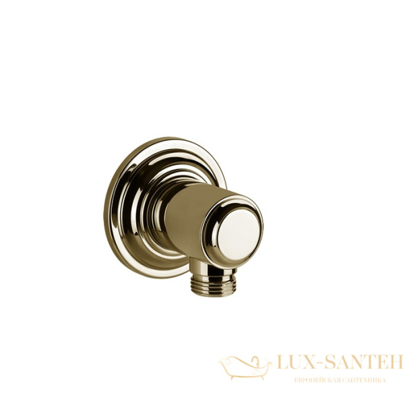 подключение для душевого шланга gessi venti20 65169.710, brass pvd