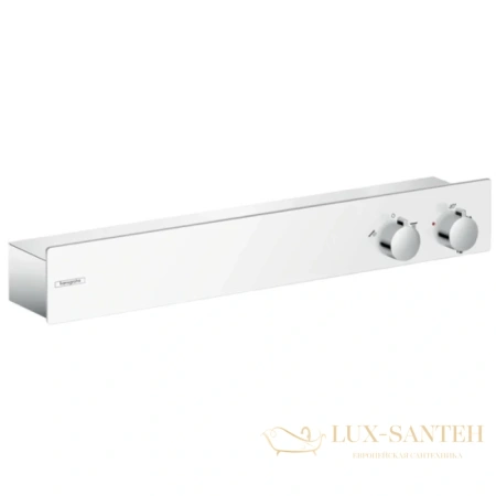 термостат hansgrohe showertablet 600 13108400 белый/хром