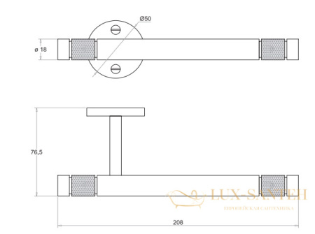 бумагодержатель bertocci officina 01 127 7503 0000, хром