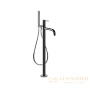 смеситель напольный для ванны gessi emporio via tortona 24943.031, хром