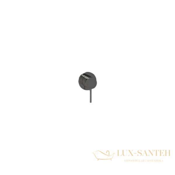 смеситель для душа встраиваемый almar modular e180140.ab, внешняя часть, черный хром брашированный pvd