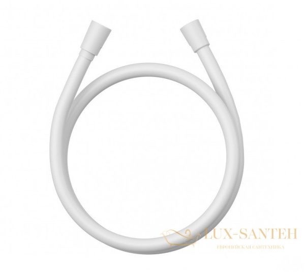душевой шланг kludi  suparaflex 160 см, 6107253-00, белый матовый