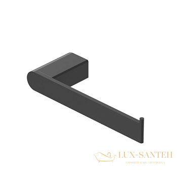 держатель для туалетной бумаги cezares stylus-ph-nop, черный матовый