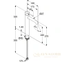 смеситель kludi bozz white 382865376 для раковины высокий, белый матовый