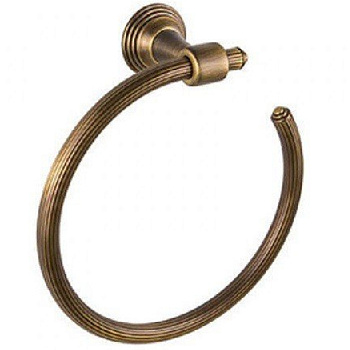 полотенцедержатель кольцо colombo design hermitage b3331.oa, бронза