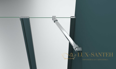 душевая дверь belbagno etna etna-b-12-60/20-c-cr 80 см профиль хром, стекло прозрачное 